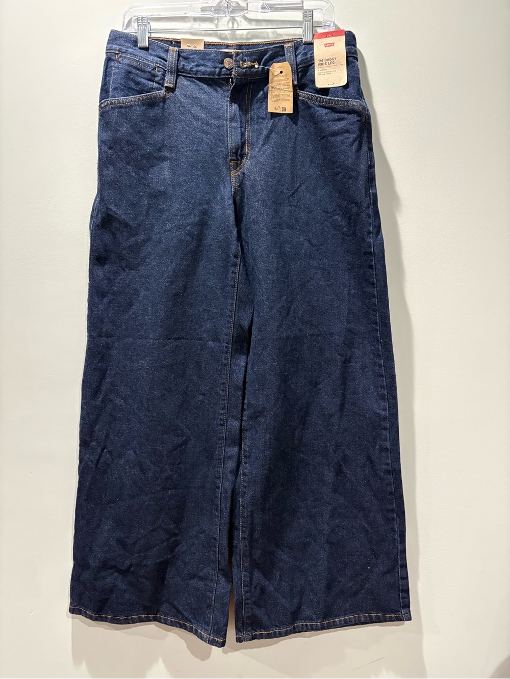Levi’s ’94 Baggy Wide Leg Jeans NWT  Wash 100% Cotton High Rise